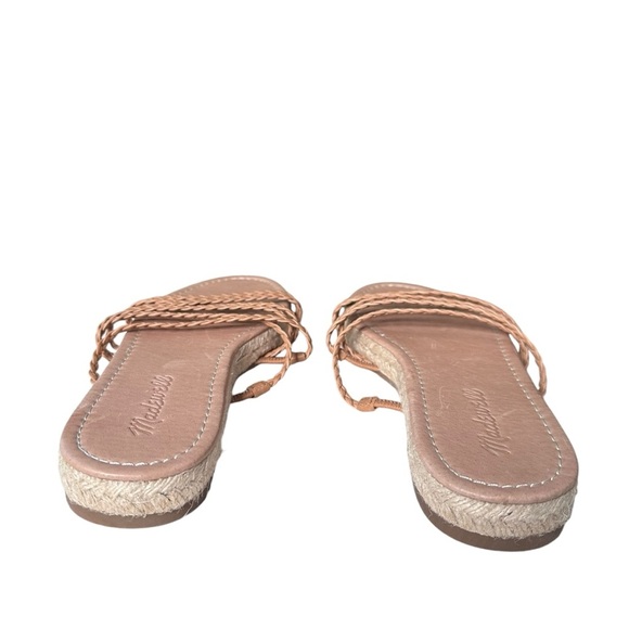 Madewell | The Kathryn Espadrille Leather Slide Sandal Size 7 NWOT - Picture 5 of 10